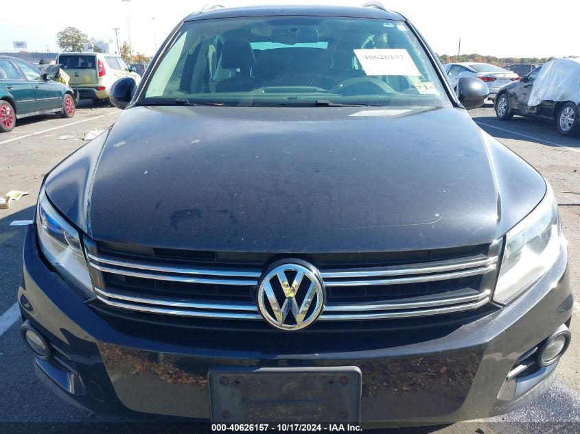 2014 Volkswagen Tiguan Sel VIN: WVGBV3AX5EW568039 Lot: 40626157