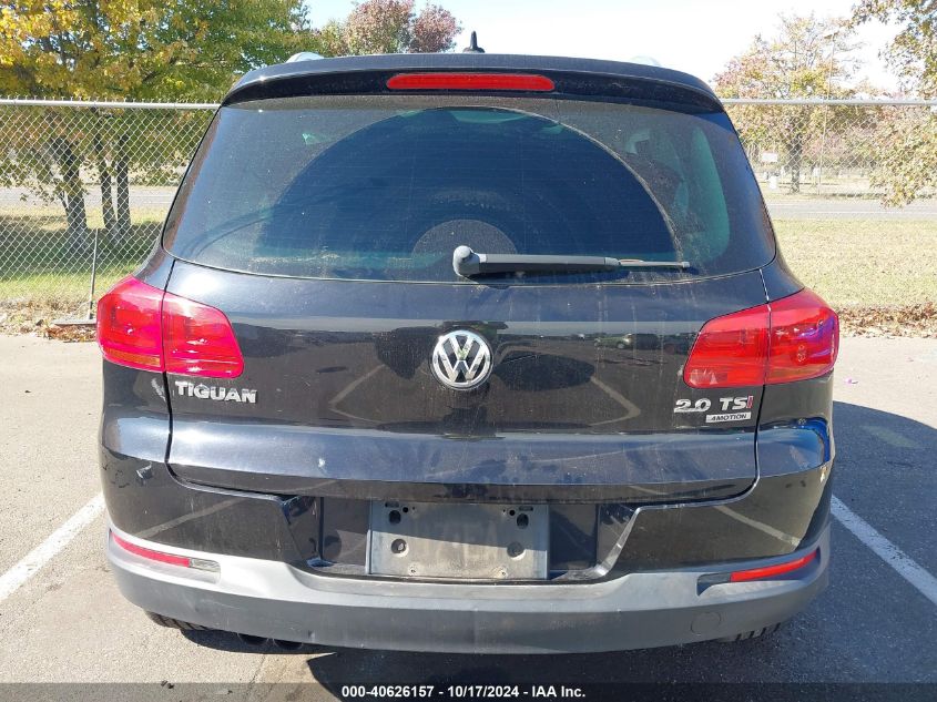 2014 Volkswagen Tiguan Sel VIN: WVGBV3AX5EW568039 Lot: 40626157