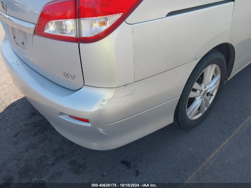 2016 Nissan Quest Platinum/S/Sl/Sv VIN: JN8AE2KP9G9153241 Lot: 40626175