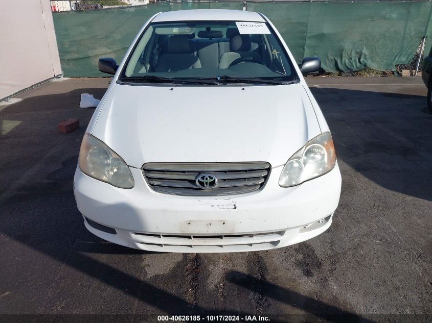 2004 Toyota Corolla Ce VIN: JTDBR32E142020700 Lot: 40626185