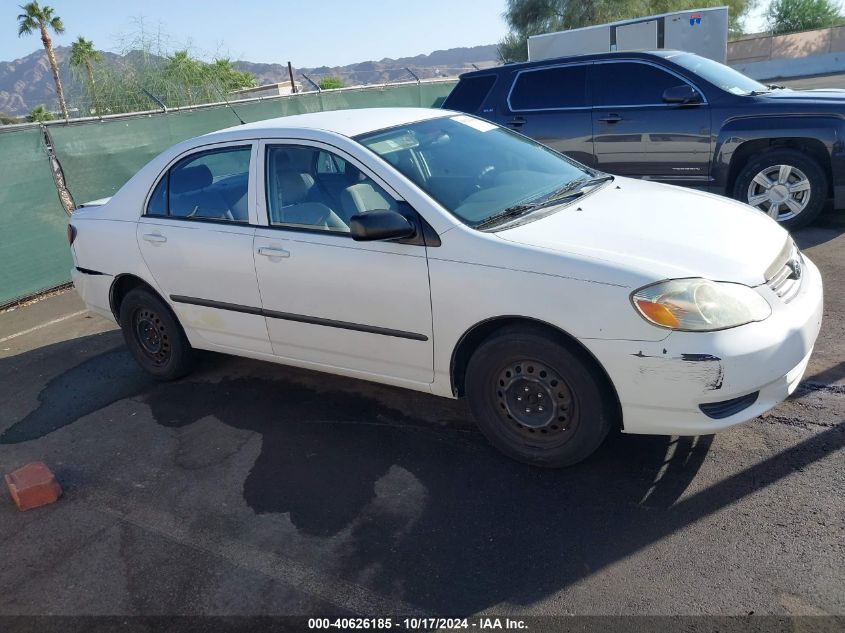 2004 Toyota Corolla Ce VIN: JTDBR32E142020700 Lot: 40626185