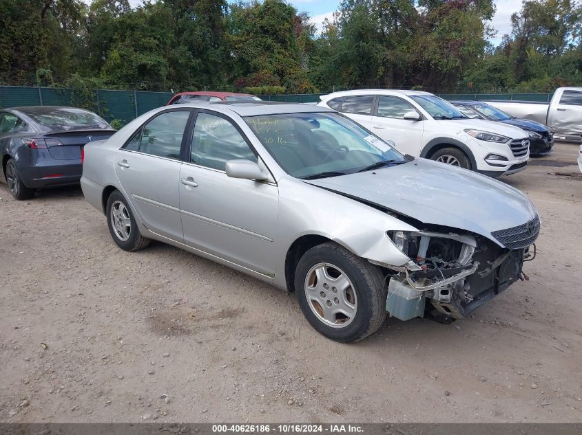 2002 Toyota Camry Le V6 VIN: 4T1BF30K62U540650 Lot: 40626186