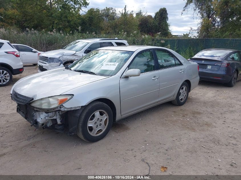 2002 Toyota Camry Le V6 VIN: 4T1BF30K62U540650 Lot: 40626186