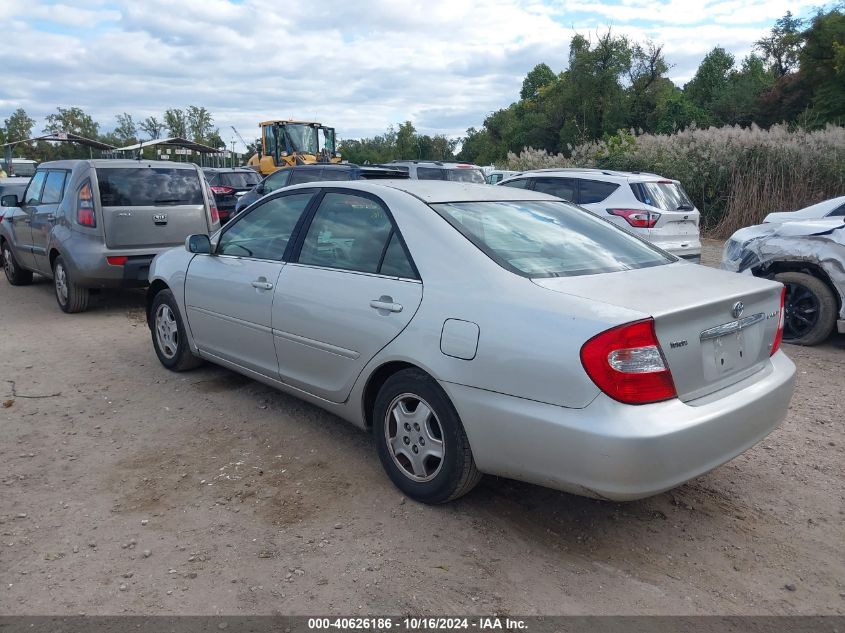 2002 Toyota Camry Le V6 VIN: 4T1BF30K62U540650 Lot: 40626186