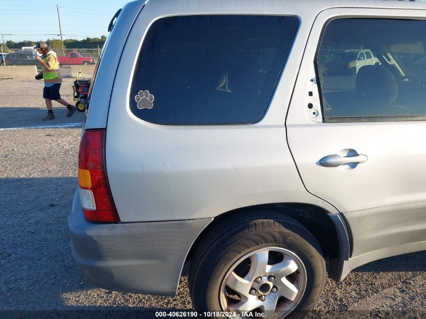 2002 Mazda Tribute Dx VIN: 4F2YU07B52KM10685 Lot: 40626190