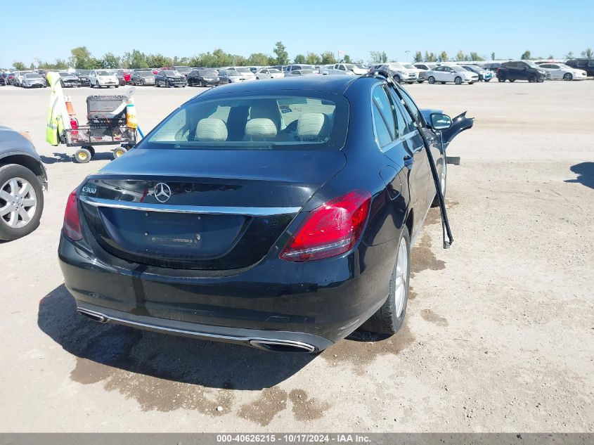 2019 Mercedes-Benz C 300 VIN: 55SWF8DB7KU294003 Lot: 40626215