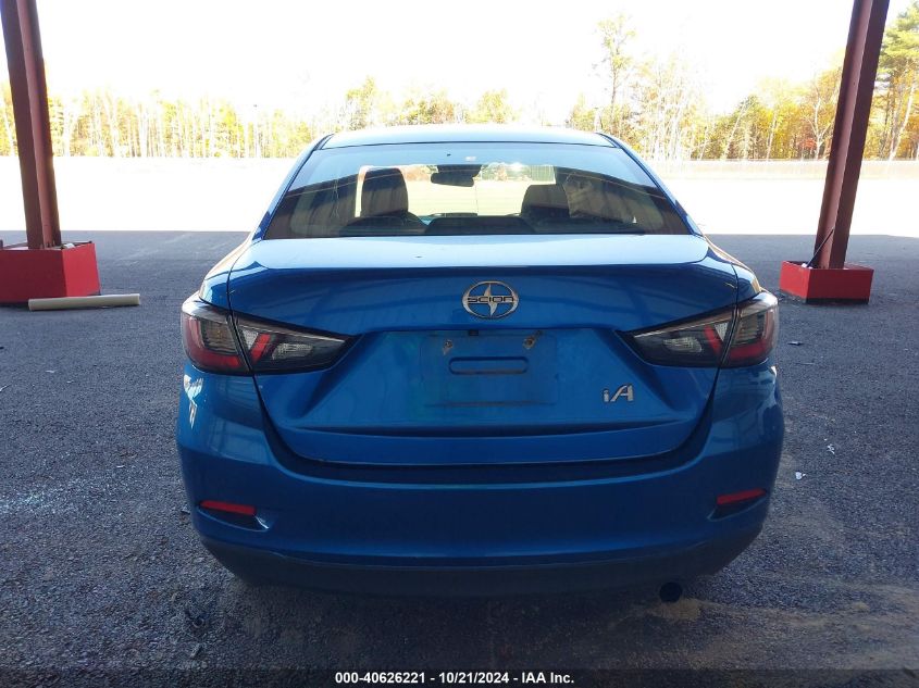 2016 Scion Ia VIN: 3MYDLBZV5GY109431 Lot: 40626221