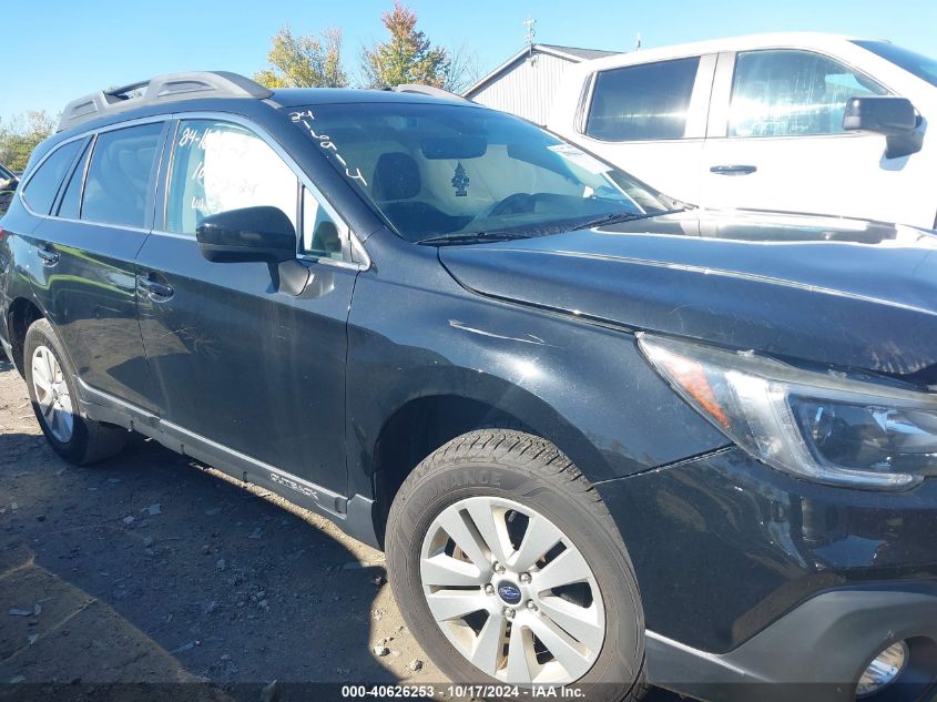 2019 Subaru Outback 2.5I Premium VIN: 4S4BSAFC1K3245221 Lot: 40626253