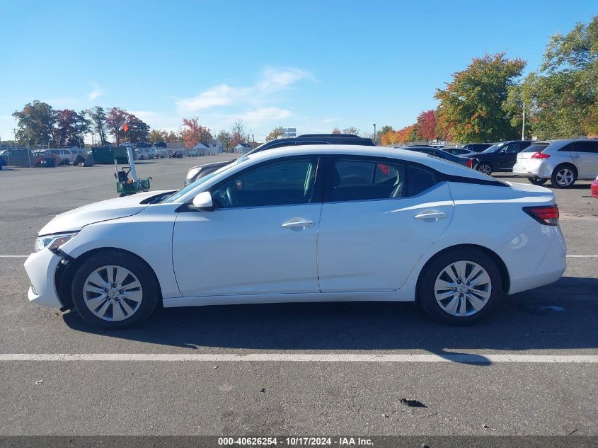 2023 Nissan Sentra S Xtronic Cvt VIN: 3N1AB8BV6PY266731 Lot: 40626254