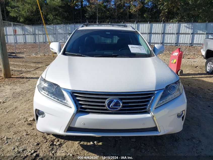 2013 Lexus Rx 450H VIN: JTJBC1BA2D2063670 Lot: 40626257