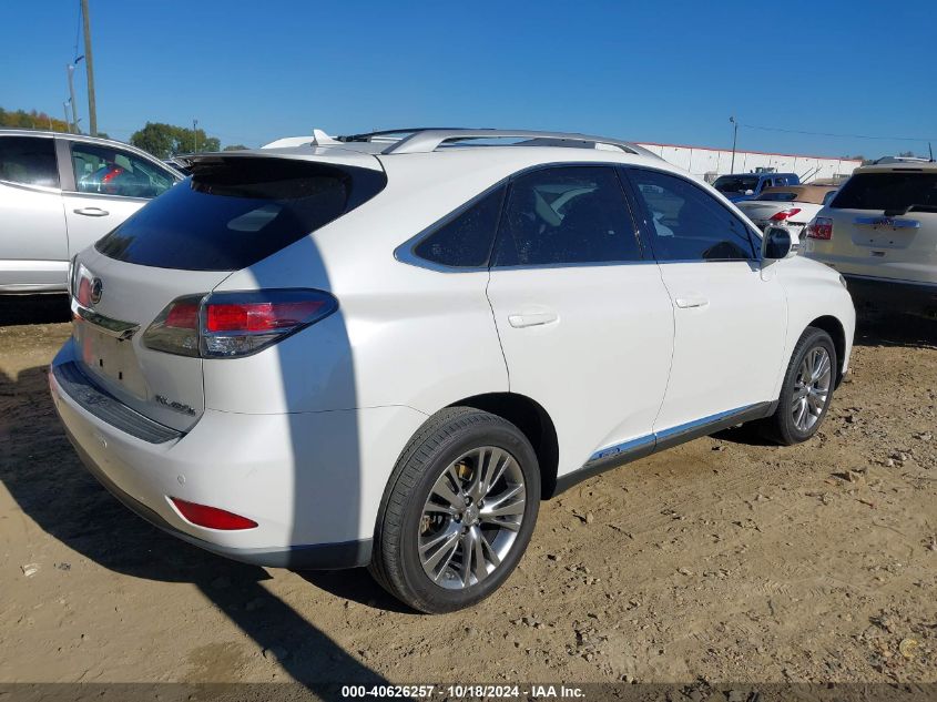 VIN JTJBC1BA2D2063670 2013 Lexus RX, 450H no.4