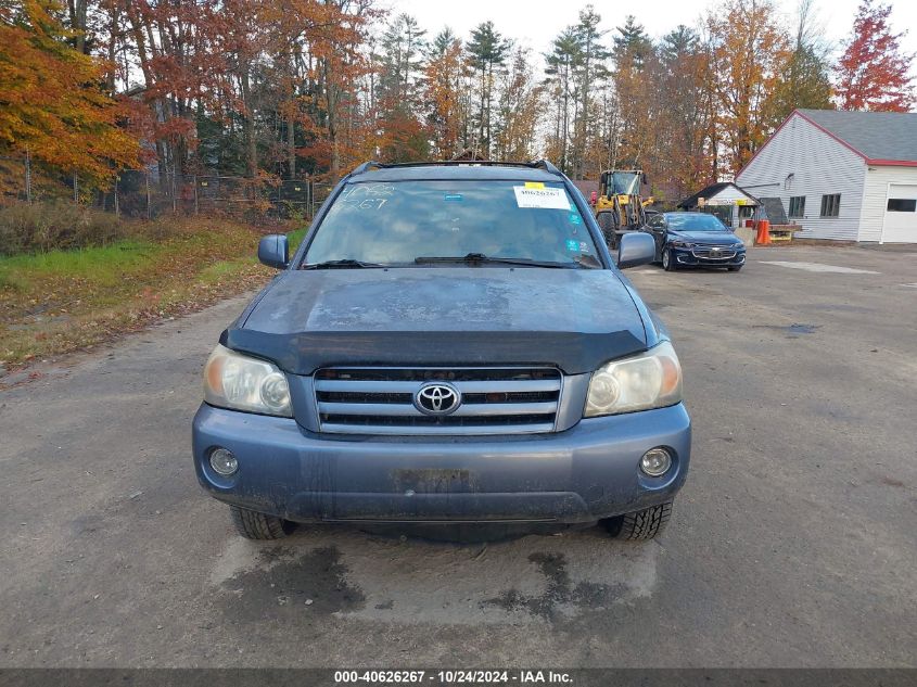 2004 Toyota Highlander V6 VIN: JTEEP21A940066276 Lot: 40626267