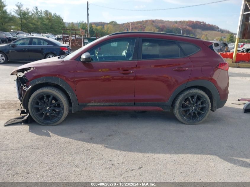 2019 Hyundai Tucson Night VIN: KM8J3CAL3KU927099 Lot: 40626270