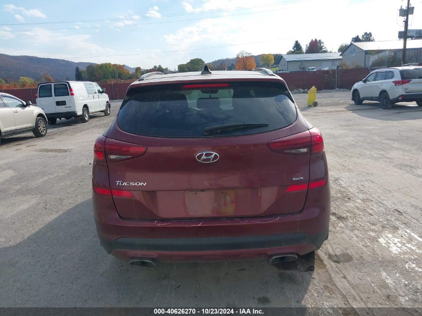 2019 Hyundai Tucson Night VIN: KM8J3CAL3KU927099 Lot: 40626270