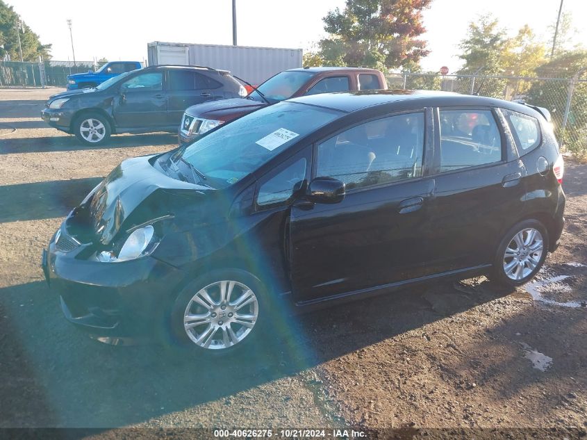 2009 Honda Fit VIN: JHMGE874495052060 Lot: 40626275