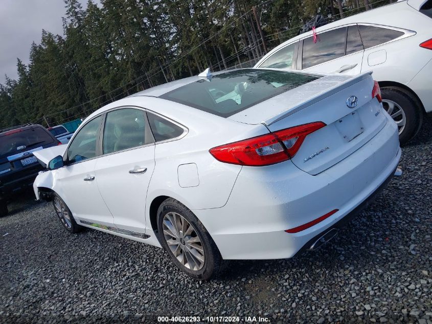 2015 HYUNDAI SONATA LIMITED - 5NPE34AF8FH227617