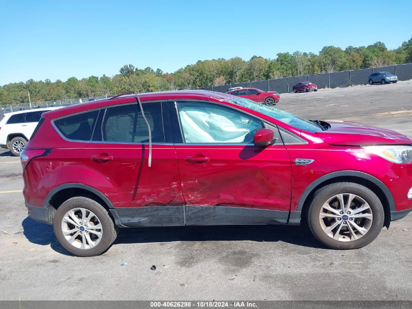 2017 Ford Escape Se VIN: 1FMCU0GD3HUB59640 Lot: 40626298