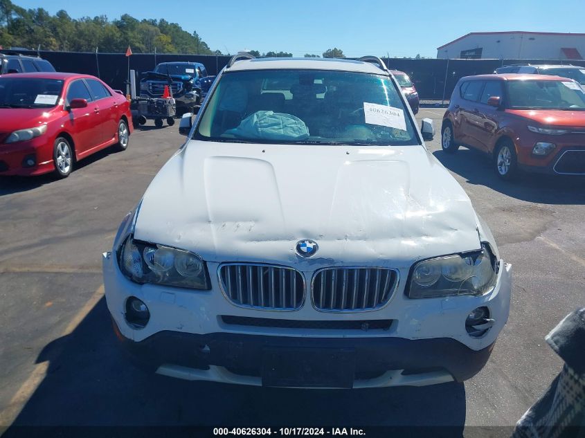 2008 BMW X3 3.0Si VIN: WBXPC93408WJ15931 Lot: 40626304