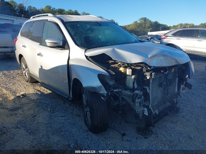 2019 Nissan Pathfinder Sv VIN: 5N1DR2MN5KC620431 Lot: 40626326