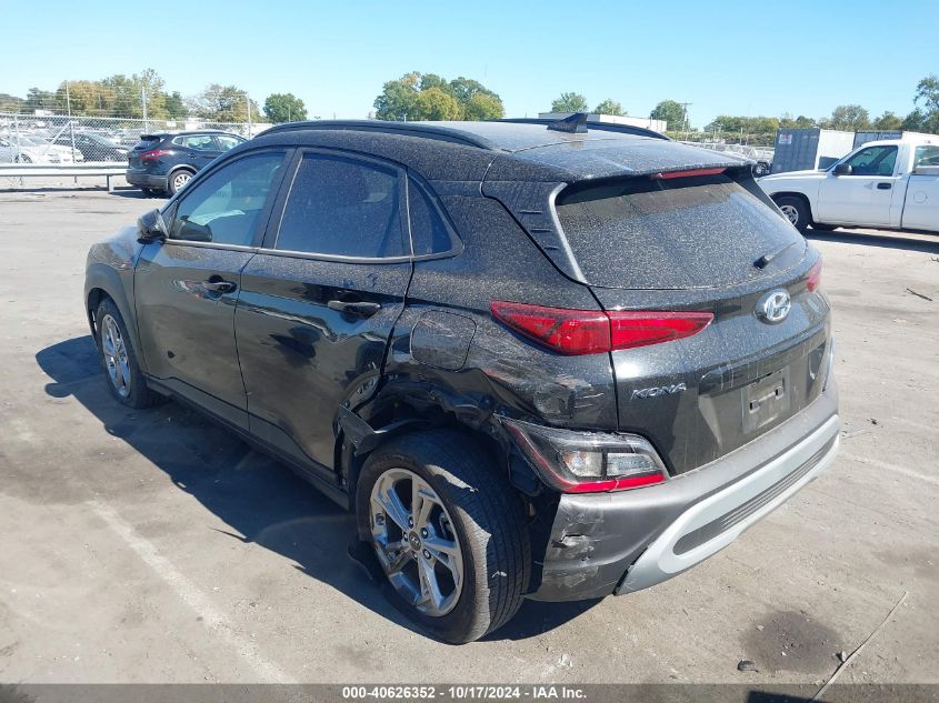 2023 Hyundai Kona Sel VIN: KM8K32AB8PU961603 Lot: 40626352