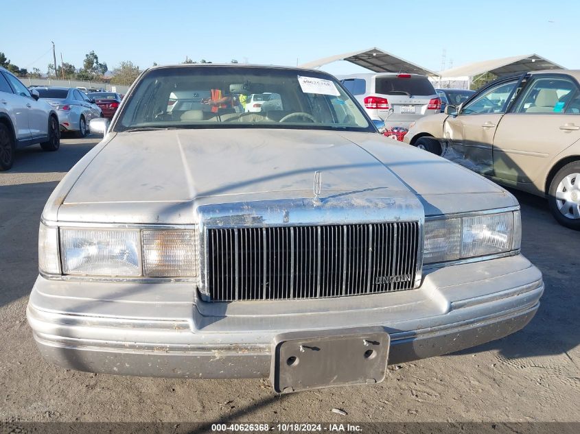 1991 Lincoln Town Car Cartier VIN: 1LNCM83W3MY710433 Lot: 40626368