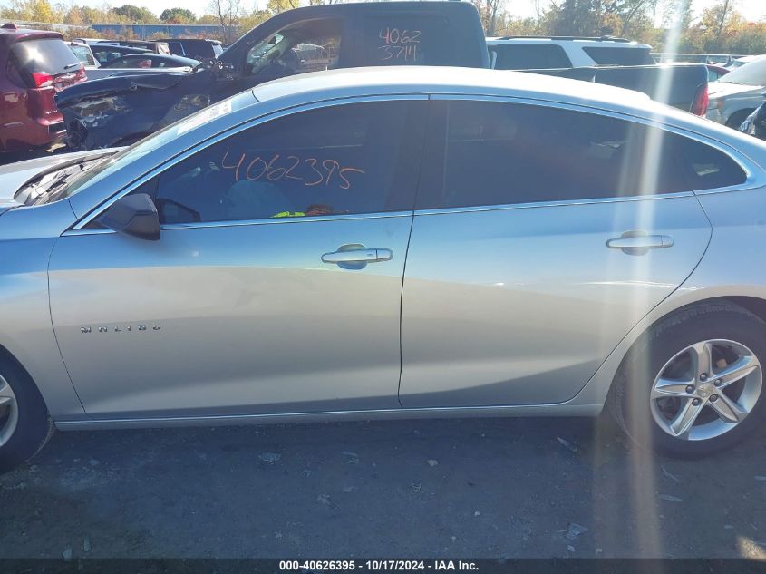 2021 Chevrolet Malibu Fwd Ls VIN: 1G1ZB5ST0MF018760 Lot: 40626395