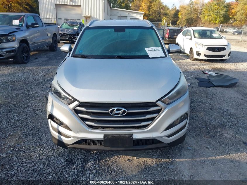 2017 Hyundai Tucson Limited/Sport And Eco/Se VIN: KM8J3CA44HU394231 Lot: 40626406