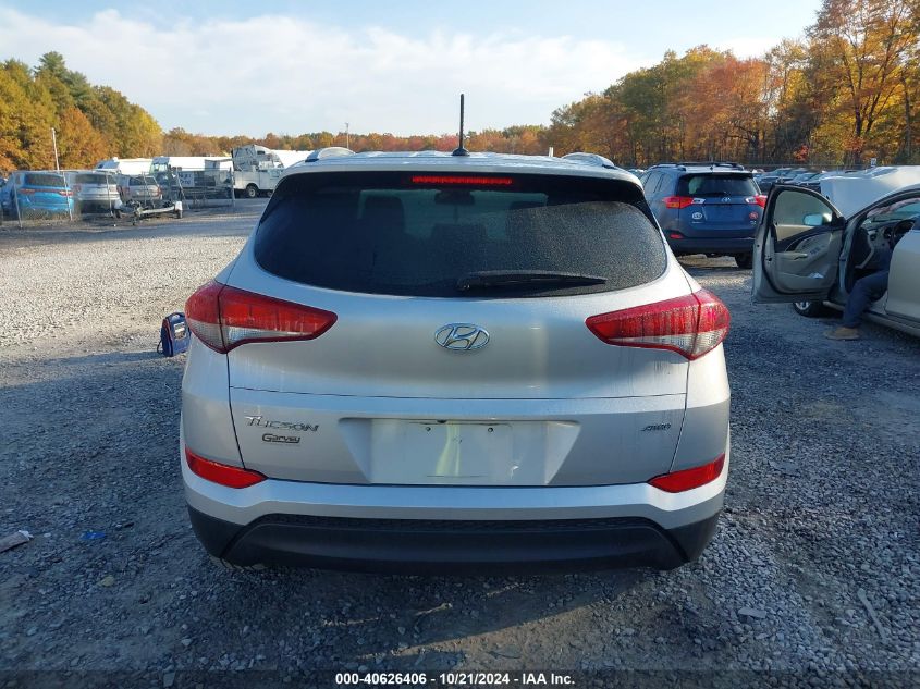 2017 Hyundai Tucson Limited/Sport And Eco/Se VIN: KM8J3CA44HU394231 Lot: 40626406