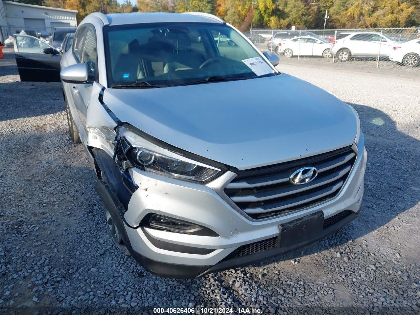 2017 Hyundai Tucson Limited/Sport And Eco/Se VIN: KM8J3CA44HU394231 Lot: 40626406