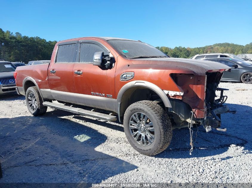 2016 Nissan Titan Xd Platinum Reserve Diesel VIN: 1N6BA1F48GN512072 Lot: 40626407