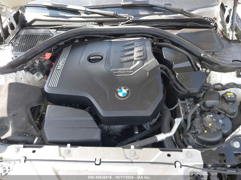 2021 BMW 330I VIN: 3MW5R1J03M8B97951 Lot: 40626416