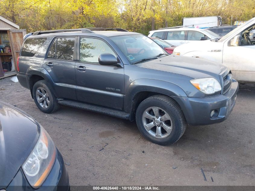 2006 Toyota 4Runner Limited V8 VIN: JTEBT17R760059447 Lot: 40626440