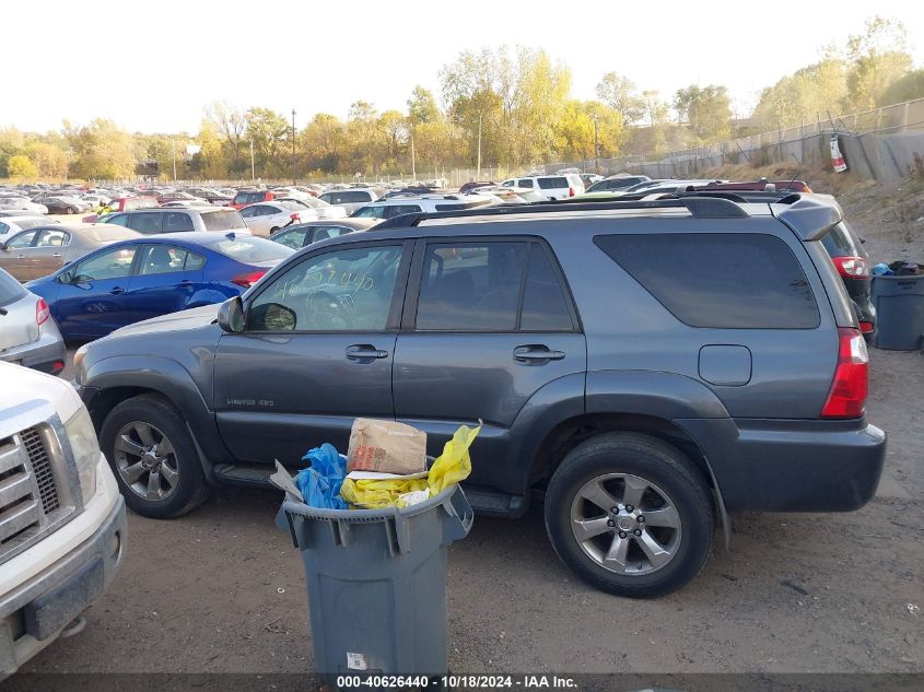 2006 Toyota 4Runner Limited V8 VIN: JTEBT17R760059447 Lot: 40626440