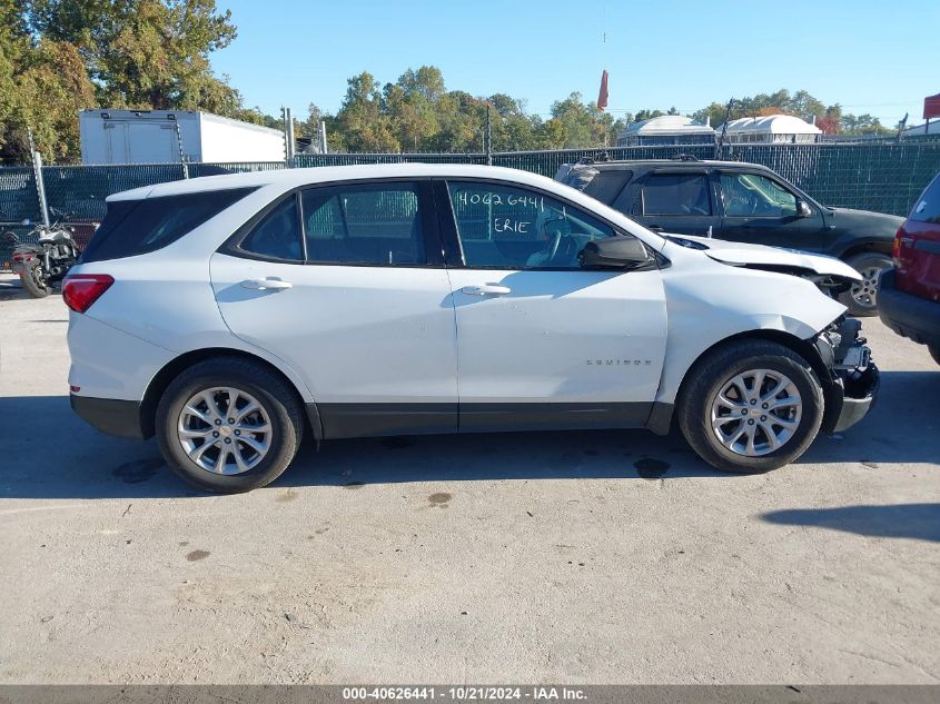 2019 Chevrolet Equinox Ls VIN: 3GNAXSEV8KS532695 Lot: 40626441