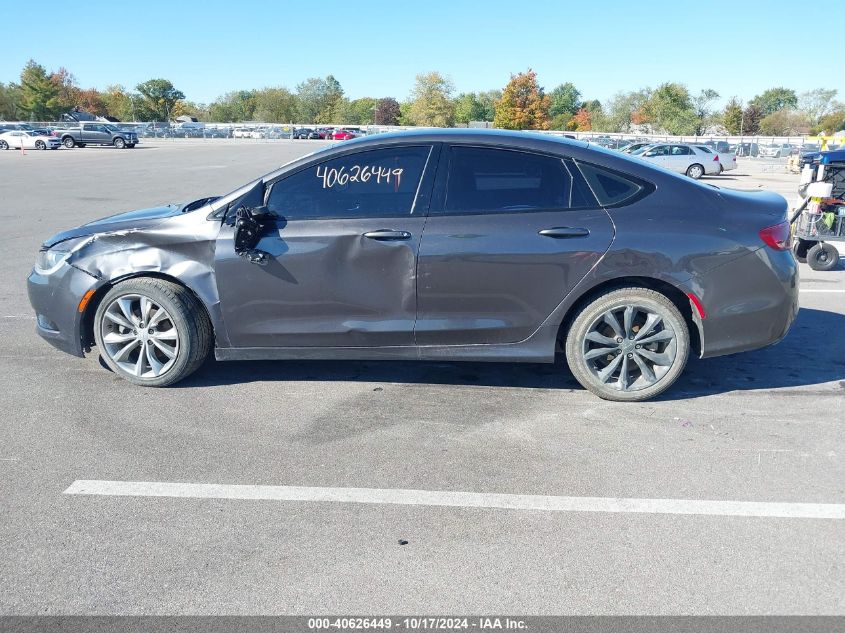 2015 Chrysler 200 S VIN: 1C3CCCBB2FN727001 Lot: 40626449