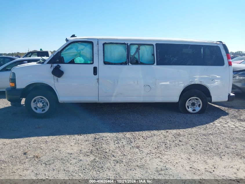 2022 Chevrolet Express Passenger Rwd 3500 Extended Wheelbase Ls VIN: 1GAZGNF7XN1251476 Lot: 40626464