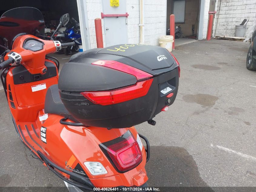 2024 Vespa Gts/Sei Giorni 300 VIN: ZAPMD39M8R5200863 Lot: 40626481