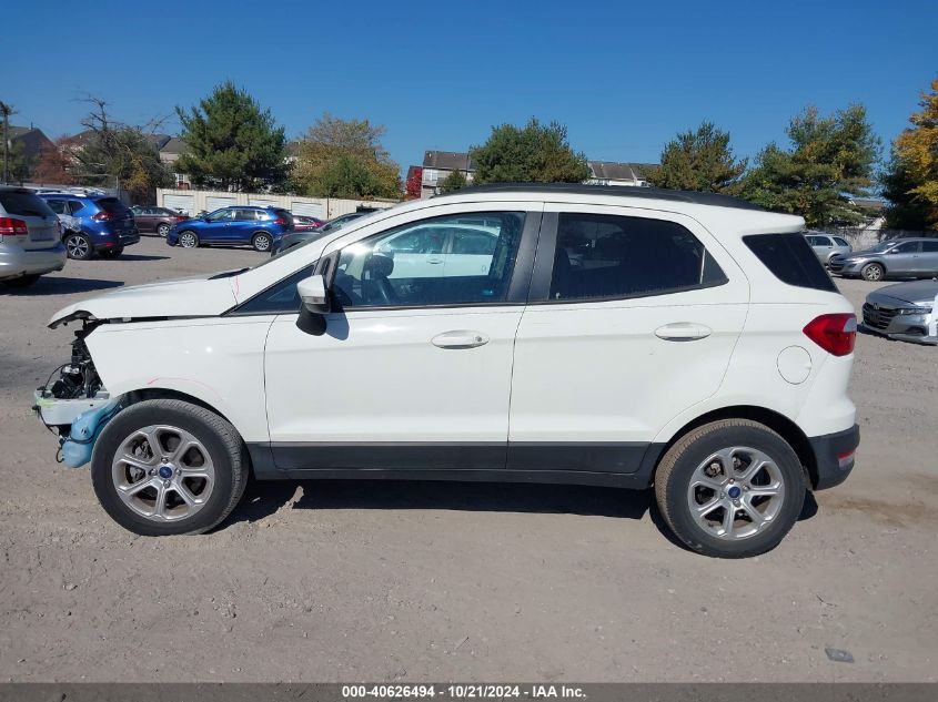 2020 Ford Ecosport Se VIN: MAJ3S2GE8LC322186 Lot: 40626494