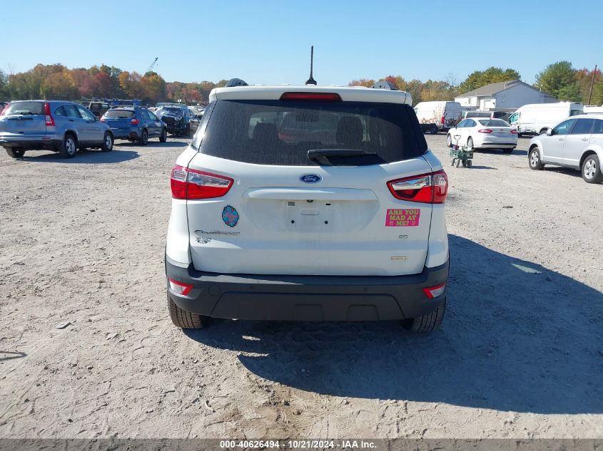 2020 Ford Ecosport Se VIN: MAJ3S2GE8LC322186 Lot: 40626494