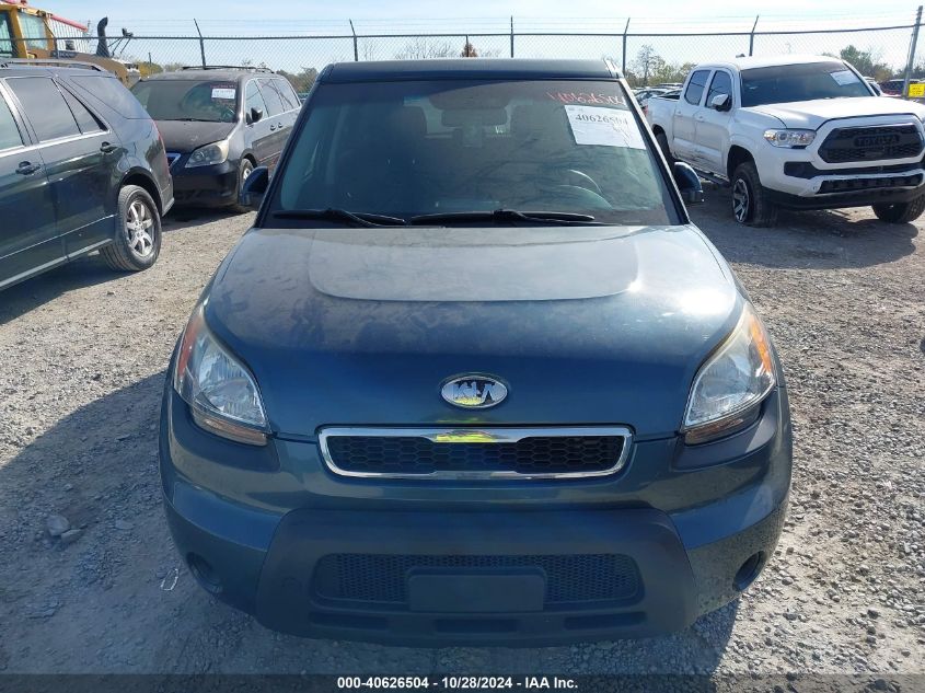 2011 Kia Soul + VIN: KNDJT2A26B7255480 Lot: 40626504