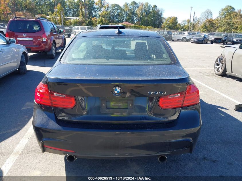 2015 BMW 335I VIN: WBA3A9G58FNS66990 Lot: 40626519