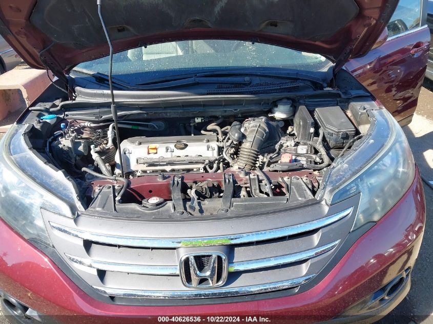 2012 Honda Cr-V Ex-L VIN: 5J6RM4H73CL029459 Lot: 40626536