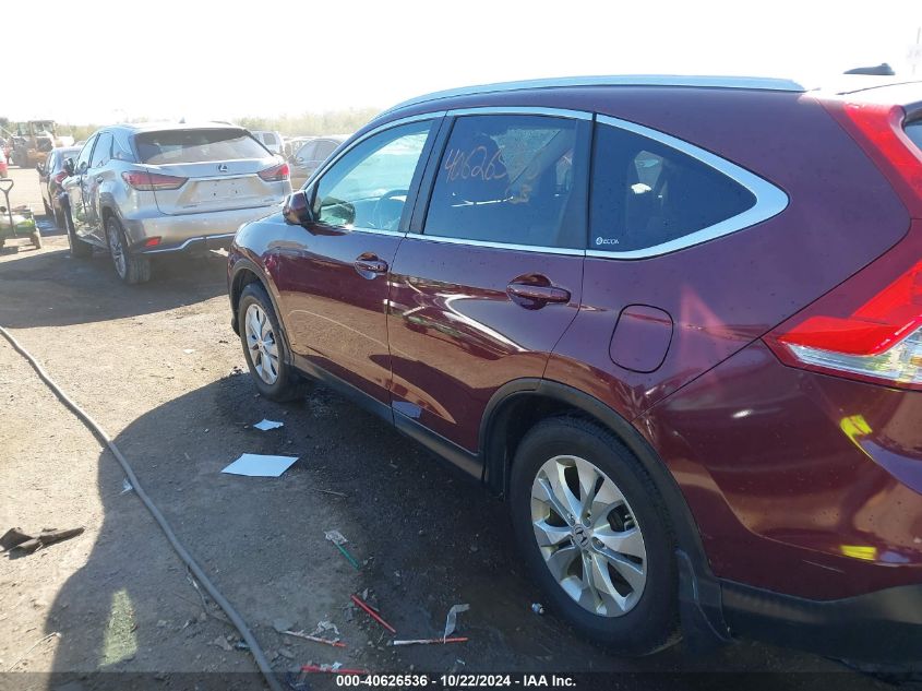 2012 Honda Cr-V Ex-L VIN: 5J6RM4H73CL029459 Lot: 40626536