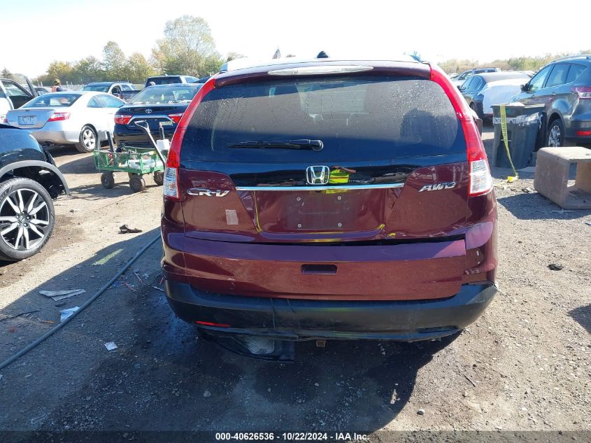 2012 Honda Cr-V Ex-L VIN: 5J6RM4H73CL029459 Lot: 40626536