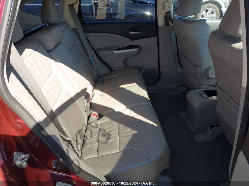 2012 Honda Cr-V Ex-L VIN: 5J6RM4H73CL029459 Lot: 40626536