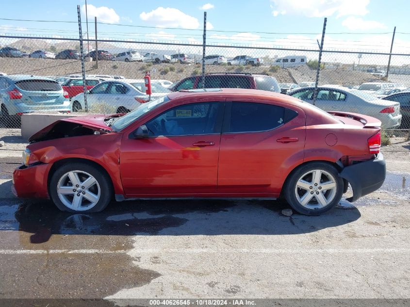 2008 Dodge Avenger Sxt VIN: 1B3LC56R98N169618 Lot: 40626545