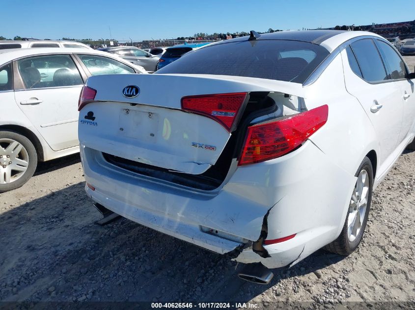 2013 Kia Optima Ex VIN: 5XXGN4A71DG204135 Lot: 40626546