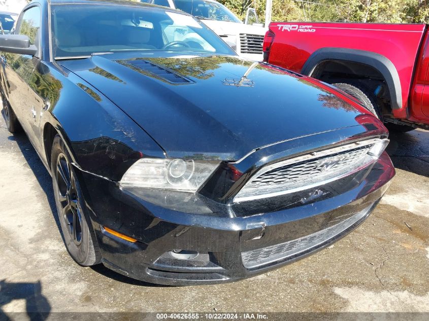 2013 Ford Mustang V6 VIN: 1ZVBP8AM4D5278524 Lot: 40626555