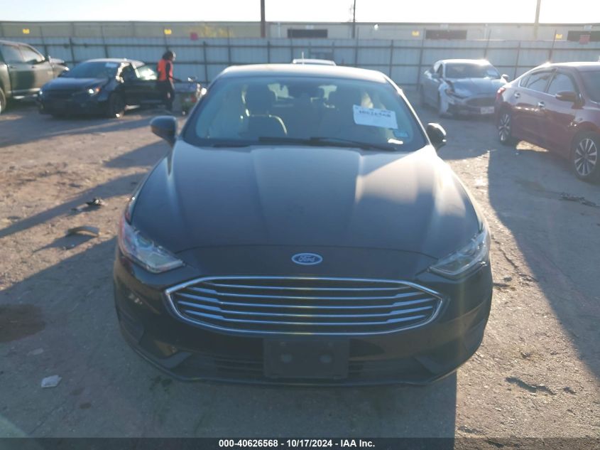 2019 Ford Fusion S VIN: 3FA6P0G78KR283099 Lot: 40626568