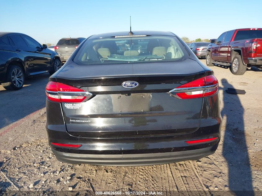 2019 Ford Fusion S VIN: 3FA6P0G78KR283099 Lot: 40626568